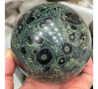 DSZUJTYROP Gemstone Sphere Malachite Stone Crystal Balls Kambaba Jasper Ornaments