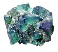DSZUJTYROP Green Fluorite Rough Stone Crystal Cluster Decor for Wicca, Collection, Display,300~400g