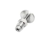 DSZUJTYROP KF50 To 1/2" VCR Male SUS 316L Stainless Steel Pipe Fitting Adapter Coupler Union Connector