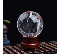 DSZUJTYROP Melting White Crystal Ball Ornaments Home Office Housewarming,6cm-White