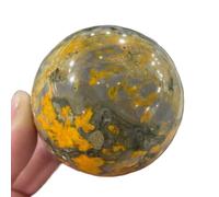 DSZUJTYROP Stone Crystal Ball Quartz Gift(Size:60-65mm)