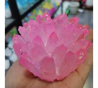 DSZUJTYROP Stone Crystal Cluster Rough Gift Home Decoration(350-400g)