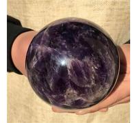 DSZUJTYROP Stone Dreamy Amethyst Ball Quartz Crystal Sphere Gem(700-800g)