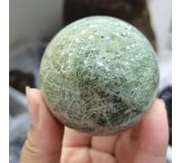 DSZUJTYROP Stone Green Rutile Crystal Ball Room Decoration(61-70mm)