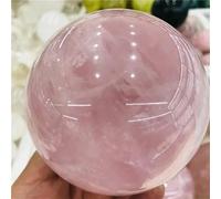 DSZUJTYROP Stone Rose Quartz Magic Crystal Ball Sphere Decoration Gift(900-1000g)