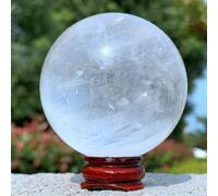 DSZUJTYROP White Calcite Quartz Sphere Crystal Ball Ornaments (Size : 800-900g)