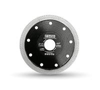 DT-DIATOOL Disco Diamantato 115 mm Lama Della Sega con X Mesh Turbo per Porcellana Piastrella Marmo Ceramica Granito