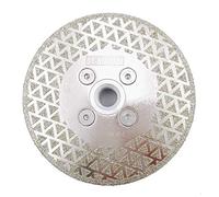 DT-DIATOOL Disco Diamantato per Taglio e Smerigliatura 105 mm x M14 Lama per Sega Elettrolitica per Piastrelle Granito Marmo Pietra