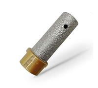 DT-DIATOOL Fresa Diamantata 20mm Punta Brasata Sottovuoto per Allargare Fori in Piastrelle Porcellana Marmo Ceramica Granito