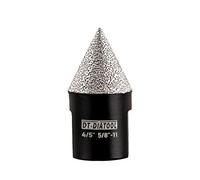 DT-DIATOOL Punte per smussatura diamantate - Punta diamantata svasata da 4/5 di pollice x 5/8"-11 filettatura per allargare il taglio dei fori esistenti di granito marmo porcellanato piastrelle 20 mm