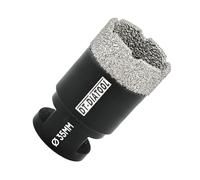 DT-DIATOOL Punte per Trapano Diamantate 35mm per Perforazione a Secco Piastrelle Porcellana Marmo Ceramica Granito