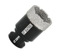 DT-DIATOOL Punte per Trapano Diamantate 38mm per Perforazione a Secco Piastrelle Porcellana Marmo Ceramica Granito