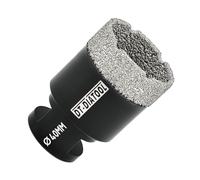 DT-DIATOOL Punte per Trapano Diamantate 40mm per Perforazione a Secco Piastrelle Porcellana Marmo Ceramica Granito