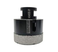 DT-DIATOOL Punte per Trapano Diamantate 55mm per Perforazione a Secco Piastrelle Porcellana Marmo Ceramica Granito