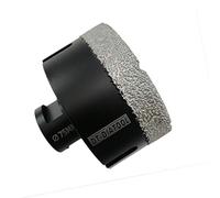 DT-DIATOOL Punte per Trapano Diamantate 75mm per Perforazione a Secco Piastrelle Porcellana Marmo Ceramica Granito