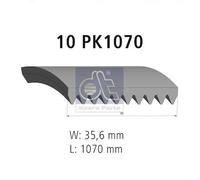 DT Spare Parts 2.15410 Cinghia Poly-V per VOLVO