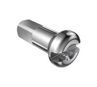 Dt swiss brass pro head pro lock spoke nipple 2 0 lunghezza filetto 14mm argento x100