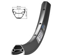 DT Swiss Cerchio U 533 Disc Tubeless Presta Argento 700C/29" 32 fori