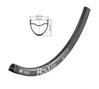 DT Swiss Cerchio R 500 DB RR500DBBK24700 – 700C – 24 fori