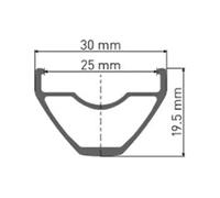 Dt Swiss Cerchione M 462 Disc Black