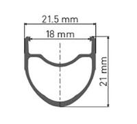 Dt Swiss Cerchione Rr 411 Black