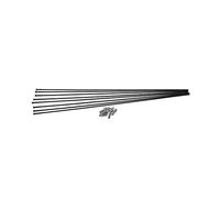 DT Swiss Spoke Kit for H 1900 SPLINE 27.5 Inch - WXK0H00007078S - black taglia unica