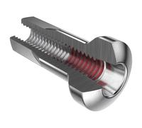 Dt Swiss Nipplo Per Bicicletta Hidden Pro Lock Anodized 100 Unità Silver