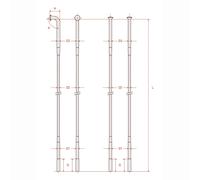 Dt Swiss Raggi Competition J-bend 100 Unità Black