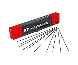 DT Swiss Raggi Diritti Competition 14/15 g = 2/1,8 mm scatola 100, nero 286 mm
