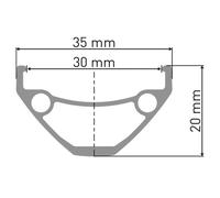 Dt Swiss Ruota Anteriore Da Mtb D 1900 Classic No Brake 26´´ Black