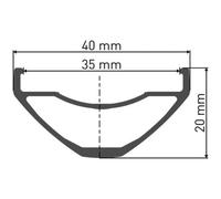 Dt Swiss Ruota Posteriore Da Mtb H 1900 Spline 35 27.5´´ 6b Disc Tubeless Black