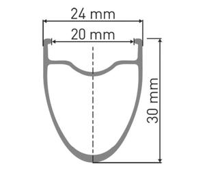 Dt Swiss Ruota Posteriore Da Strada A 1800 Spline 30 Disc Tubeless Black
