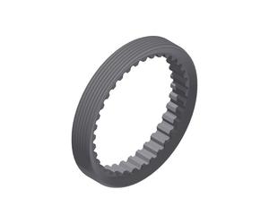 DT Swiss Thread Ring Ghiera Filettata M45 X 2mm Acciaio Nero