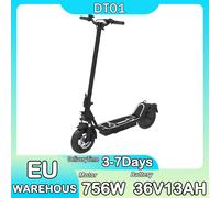 DT01 E-Scooter 756W Motore Brushless 36V13AH Batteria Freno A Disco Anteriore Piega Scooter Elettrico Pneumatici a Vuoto da 10 Pollici E-Scooter