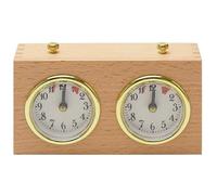 DT05a Orologio da scacchi con conchiglia in legno retrò Orologio da scacchi mecc