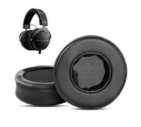 DT1990 Cuscinetti auricolari di ricambio per Beyerdynamic DT1770 PRO/ DT1770 / DT1990/ DT1990 PRO Cuffie Cuscinetti per cuffie con Pelle proteica e memory foam