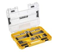 DT70762 QZ Cofanetto TOUGHCASE 85 pezzi punte per cemento e metallo e punte di