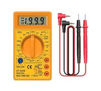 DT830B Multimetro digitale LCD AC/DC 750/1000V Voltmetro Amperometro Ohm Tester Misuratore portatile ad alta sicurezza Multimetro digitale(1pcs)