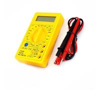 DT830B Multimetro digitale, voltmetro palmare Ampere Ohm Tester con LCD da 3,5 pollici, misura AC DC Tensione Corrente Resistenza Diodo Transistor, Strumento portatile per laboratorio domestico