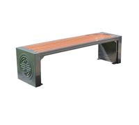 DTACBNEUZ Panca da Giardino Panchina da Parco Senza Schienale, Sedia da Giardino in Ferro for Esterni, for Veranda, Cortile, Patio Mobili da Giardino per Esterni(Piccolo)