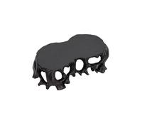 DTACBNEUZ Supporto per Piante Piedistallo in Ebano con Intaglio Irregolare delle Radici, Piccolo Supporto for Vaso Bonsai for Ufficio Domestico
