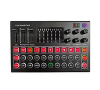 DTADYUO Interfaccia Audio M9 Scheda Audio Mixer Voce Live Scheda Audio USB Esterna Scheda Mixer per Effetti Multipli Scheda Audio