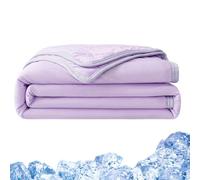 Dtaigou Coperta Fredda,Coperta Estiva Doppia Faccia da Lancio | Piumino Fresca per Uomo Donna Adulti Casa Camera da Letto Divano Viaggio