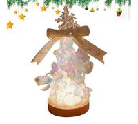 Dtaigou Luce notturna fai da te, lampada da tavolo a forma di albero di Natale, lampada notturna da scrivania, per bambini, adolescenti, adulti, progetti di famiglia, compleanno, camera da