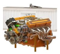 Dtaigou Modello motore V8 | Espositore motore V8, decorazione per la casa per figlia, figlio, adolescenti, giovani, familiari, amici, donne, uomini, impostazioni di classe domestica