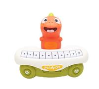 Dtaigou Piano di cartoni animati per bambini, giocattolo da tastiera per pianoforte per bambini | Giocattolo di piano elettronico con design degli animali,Luci colorate, strumento interattivo