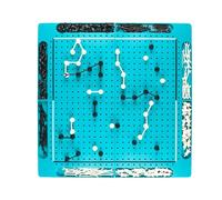 Dtaigou Scacchi portatili set per bambini, scacchi per bambini | Giocattoli educativi per bambini | Connessione a catena portatile puzzle feste interattive forniture per riunioni di amici