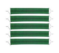 Dtaigou Set di 5 cinghie di ricambio per sedie da giardino, tessuto di ricambio rinforzato, forte portante, reclinabile, parte di riparazione per giardino, patio e prato