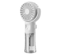 Dtaigou Ventilatore Nebulizzatore Portatile,Ventilatore Manuale Ricaricabile con Nebulizzatore Acqua | Dispositivo Rinfrescante 4 Velocità USB Ricaricabile per Camminare Viaggi Estate