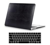 DTangLsm Custodia rigida per MacBook Neo da 13 pollici modello 2026 A3404 con chip A18 Pro, pelle di coccodrillo in pelle di coccodrillo, cover rigida per MacBook Neo + copertura per tastiera, con